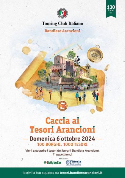 Caccia al Tesoro - Bandiere arancioni del Touring Club italiano