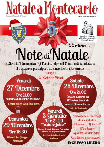 Locandina Note di Natale