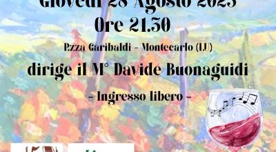 Locandina - Concerto Festa del Vino 2025 Locandina - Concerto Festa del Vino 2025